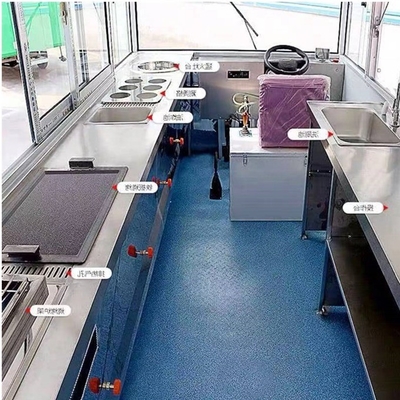 Camion Food Truck a Vendre Économie de coûts grâce à un design convivial et une bonne réputation