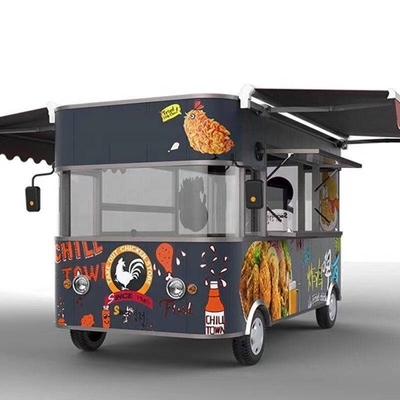 600 kg large portée longue durée de vie remorque alimentaire Airstream