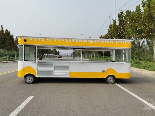 Chariots alimentaires mobiles de village avec acier inoxydable BLS-125A