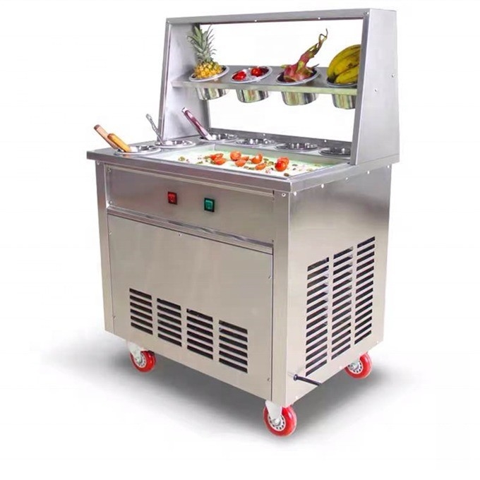 2022 Meilleure machine de crème glacée frite à faible investissement et longue durée de vie