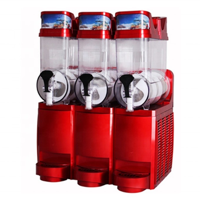 220V/50Hz Voltage Commercial boisson congelée Slush Slushy machine avec un design innovant