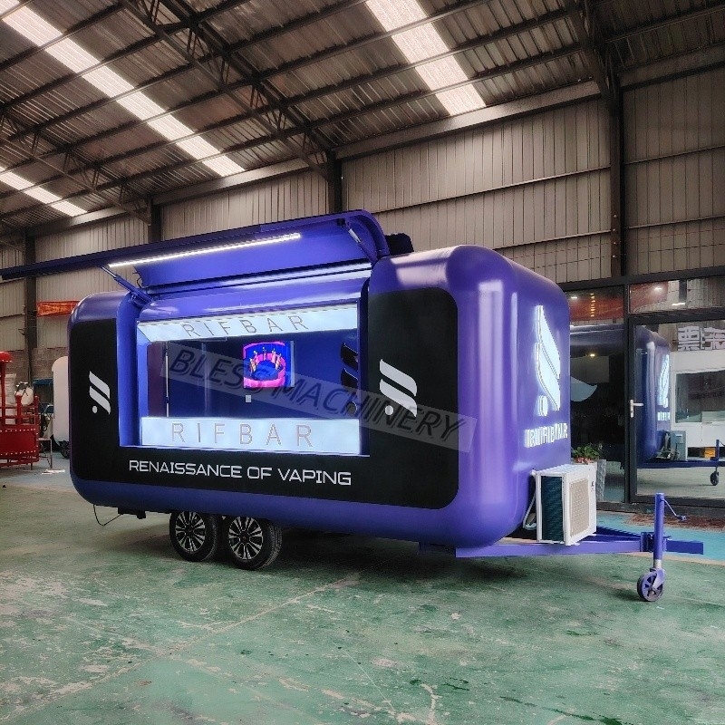 Trailer alimentaire le plus populaire Chariot de restauration rapide avec COC CE Pizza glace Food Truck Truck Turquie Europe