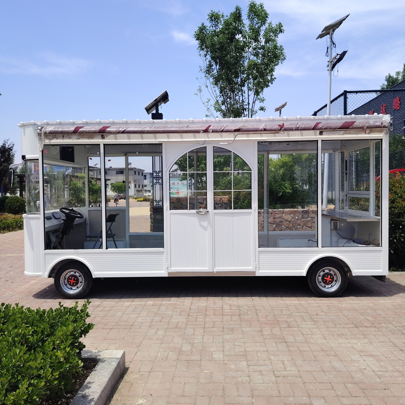 Appareil mobile de magasin de vêtements pour chaussures à sac à manches alimenté par fil externe ou panneau solaire