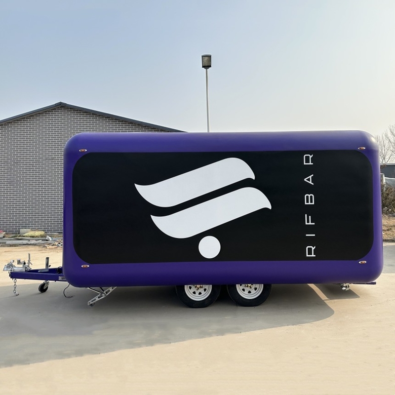 Trailer électrique mobile multifonctionnel pour les collations