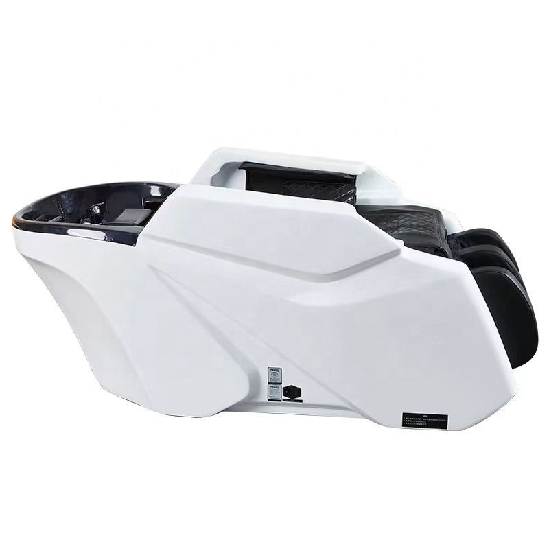 Un seul contact de fonctionnement fin Massage électrique Shampooing Lit pour barbier et salon de coiffure