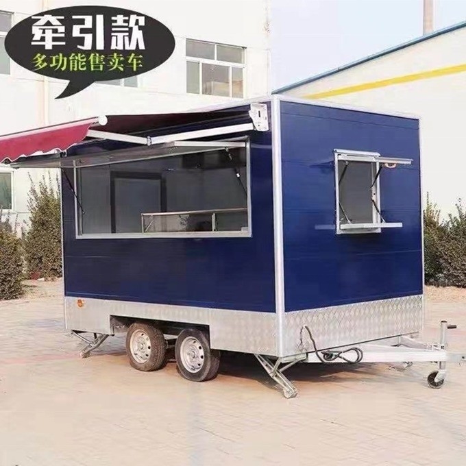 Super Performance Mobile Cuisine Trailer Faire toutes sortes de serpents pour les amateurs de nourriture épicée