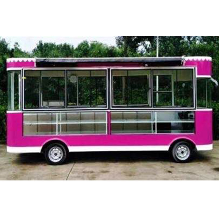 Système électrique Cuisine mobile Hot Dog Food Trucks Pour restaurant en plein air Et lumière
