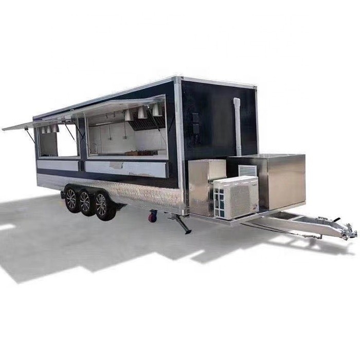 Mines d'énergie Restauration en extérieur Auto-restauration rapide Mobile cuisine Food Truck Catering Food Van Catering remorques
