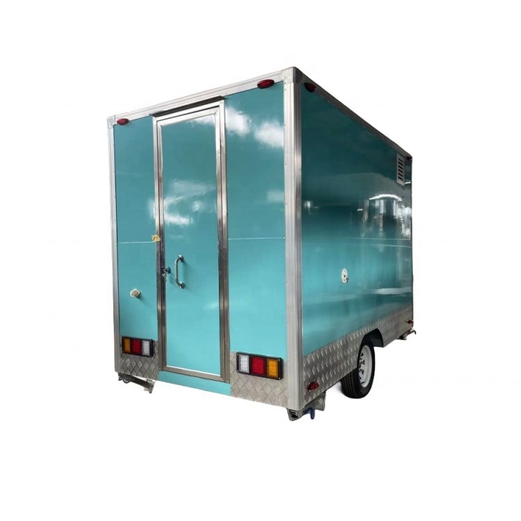 3000*2100*2500MM Voltage 110V/220V Pizza Truck Bbq Cuisine mobile Restaurant de restauration rapide