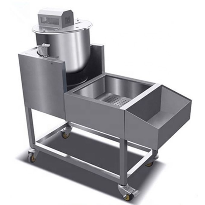 80 kg électromagnétique de chauffage de maïs / riz machine de transformation de popcorn pour et l'efficacité