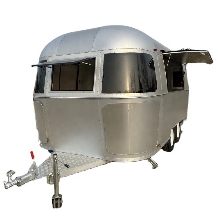 110V/220V Voltage Cuisine extérieure Fast-Food Truck Trailer avec équipement de cuisson