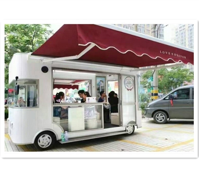 Voltage 220V/380V Mini-camion alimentaire avec conception entièrement automatique et économe en main-d'œuvre