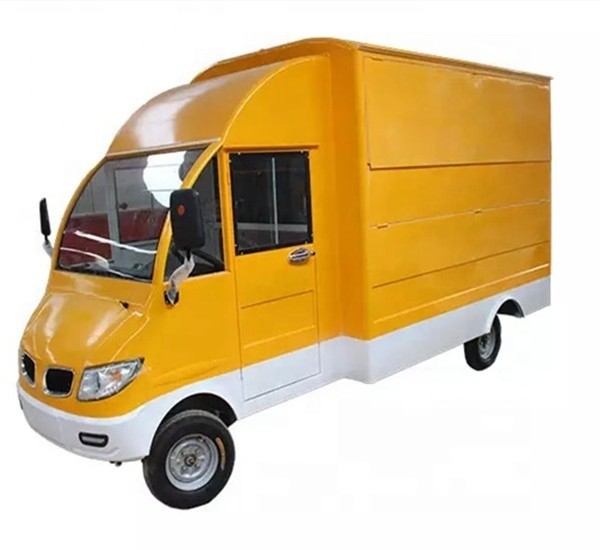 Charrette de remorque alimentaire entièrement automatique à trois roues ou à quatre roues avec tension 220V/380V