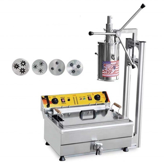 5 moules Machine à Churros en acier inoxydable 1100*600*570mm