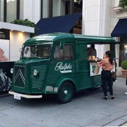 3KW-20KW Vans mobiles électriques pour la restauration rapide Snacks Boissons et café Matière première soja
