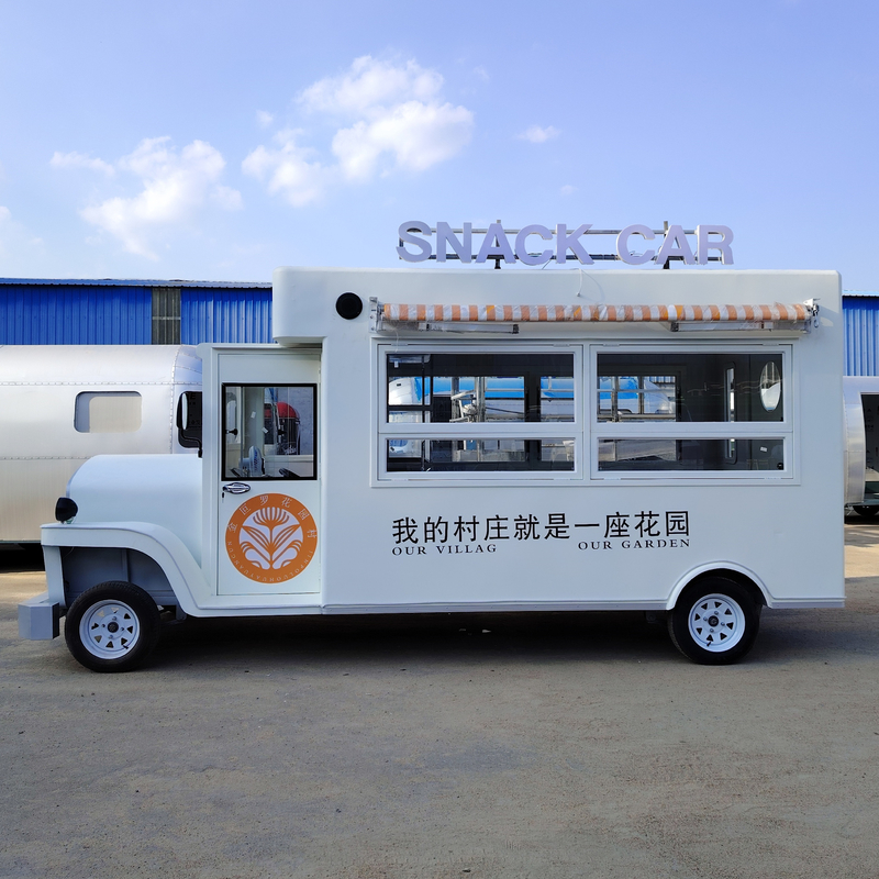 Appareil mobile électrique fast-food Snack Catering Glace Crème de café camion-remorque Boutique 1500kg