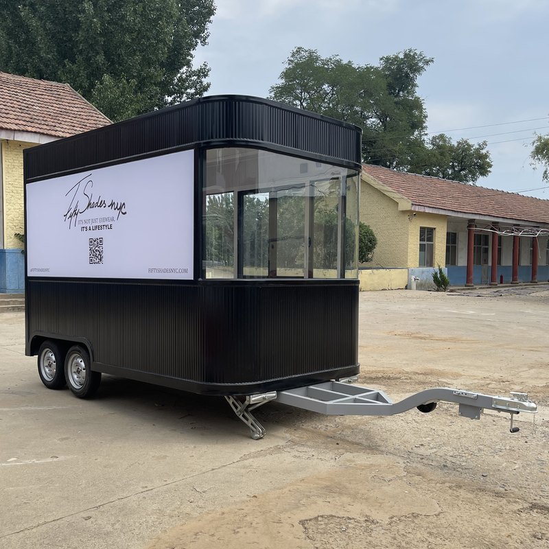 Maquillage de beauté Manucure Massage en forme de sourcils SPA électrique mobile Salon camion remorque chariot