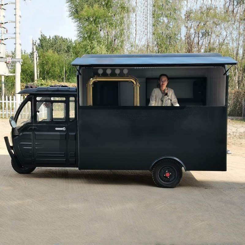 2023 électrique mobile glacé bière fraîche cocktail de vin boisson bar boutique de tricycle