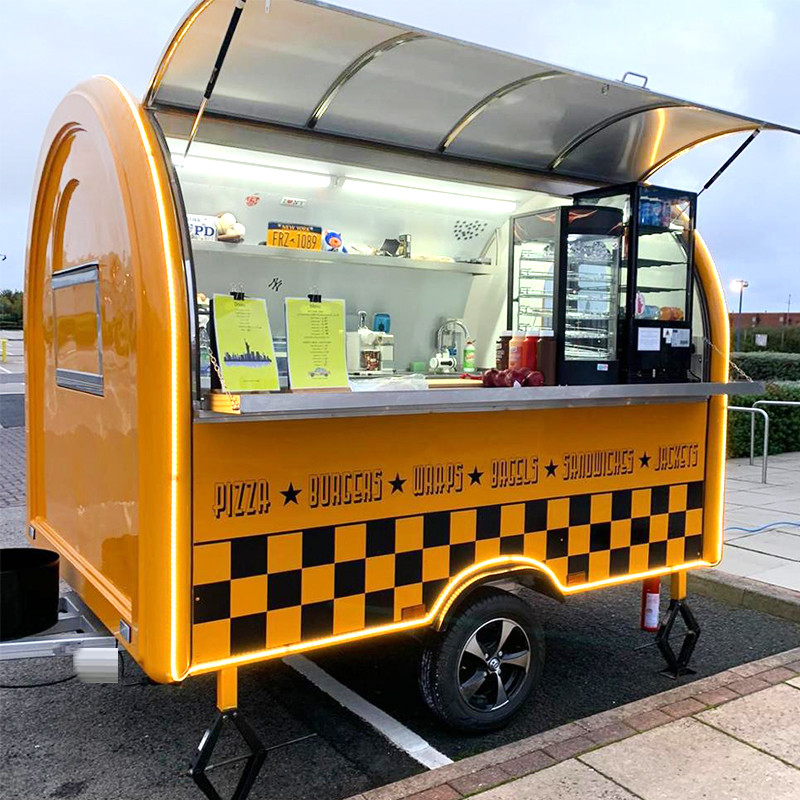 Améliorez votre entreprise avec notre camion alimentaire personnalisé bar à eau et voiture de thé au lait