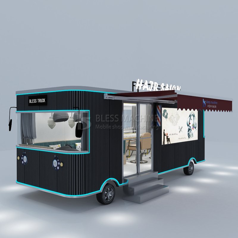 2022 Vans électriques mobiles à base de farine pour les usines de transformation de viande