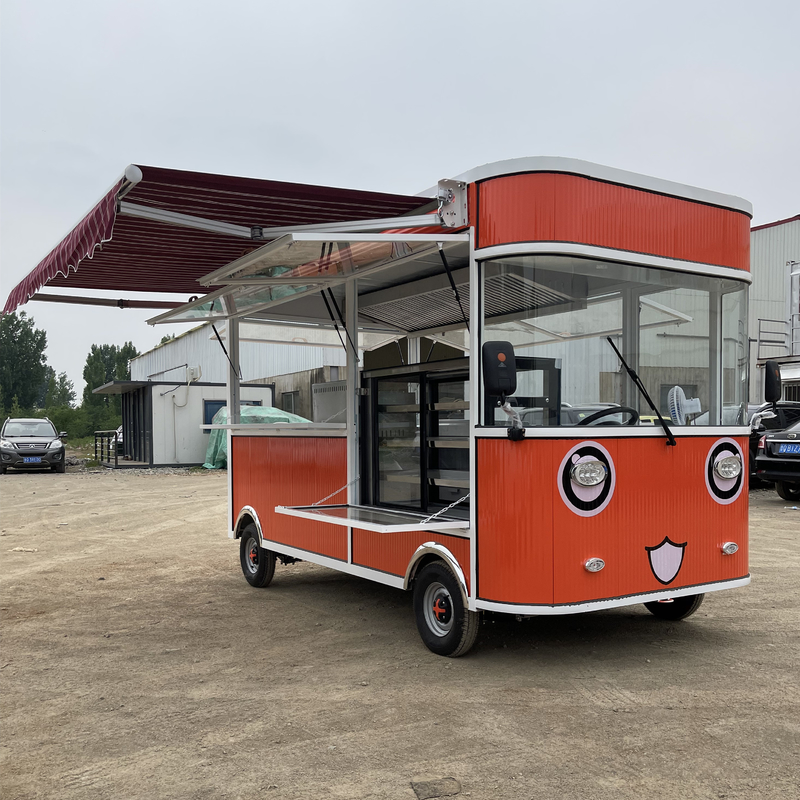 Paquet de batterie polyvalent de restauration rapide, collation, traiteur, chariot de camions pour la vente au détail de produits de base