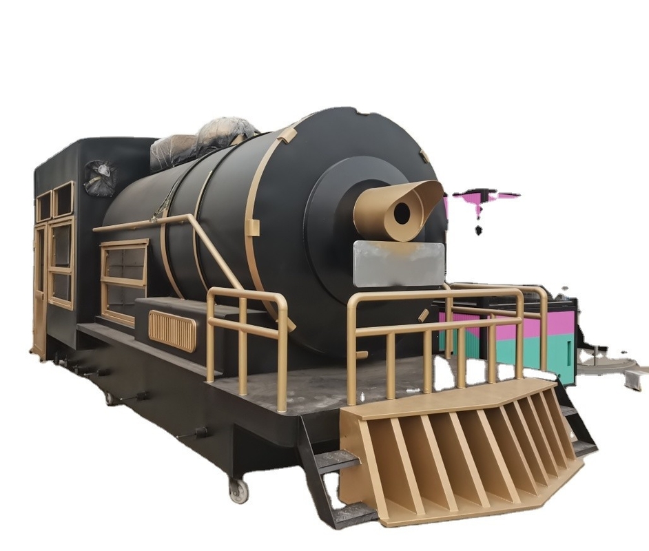 Style Train Scenery Food Truck Trike alimentaire mobile pour l'assurance du commerce et les ventes en plein air