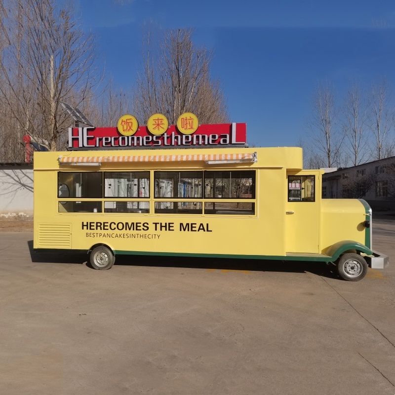 Camion électrique mobile pour la restauration rapide Snacks glaces et boissons Le plus pratique