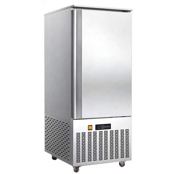 Système de refroidissement par ventilateur congélateur à haute vitesse pour les crevettes de haute performance