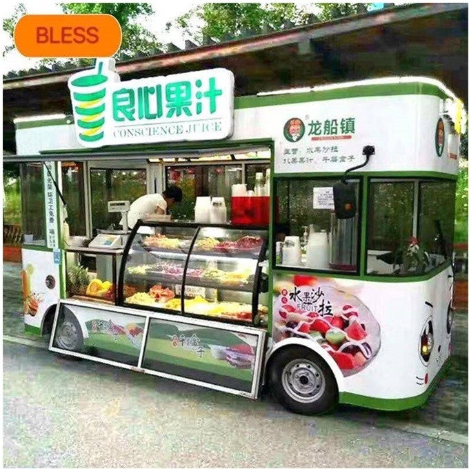 Un camion de restauration de 1000 kg, la solution ultime en libre-service pour une cuisine mobile pratique