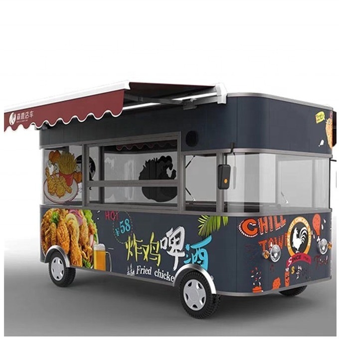 Un camion-remorque alimentaire à faible investissement 2022 pour une demande active et une utilisation économe en énergie