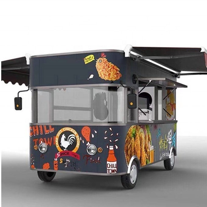 Chariot alimentaire électrique avec 10% de réduction Bonne réputation au pays et à l'étranger